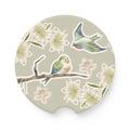 Sparrows & Lilies Car Coaster