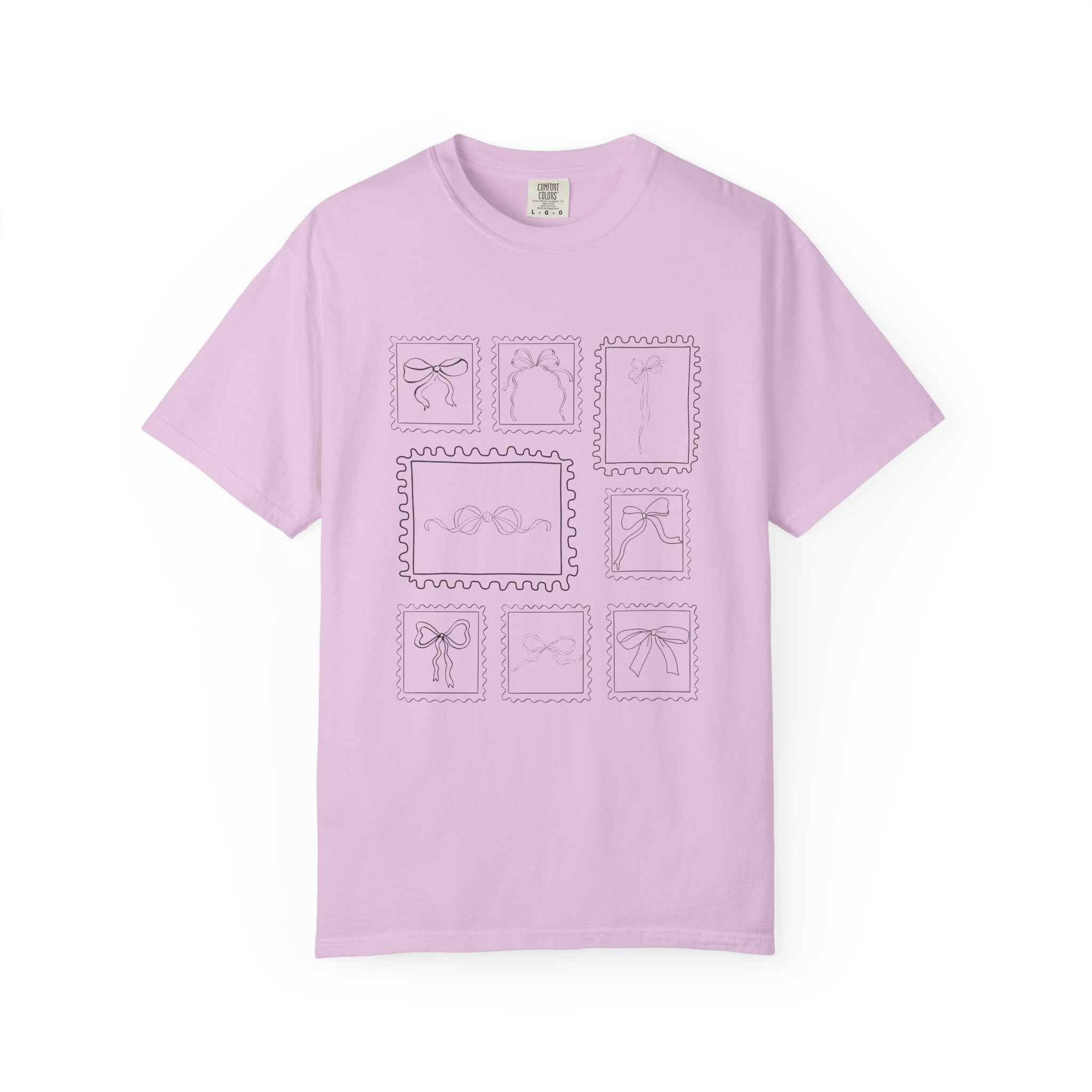 Bow Stamp Graphic T-Shirt