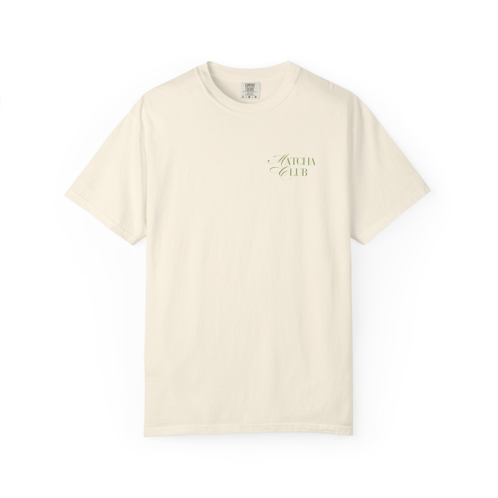 Vintage Green Matcha Tea Graphic