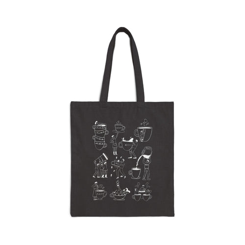 Coffee Scene Tote Bag