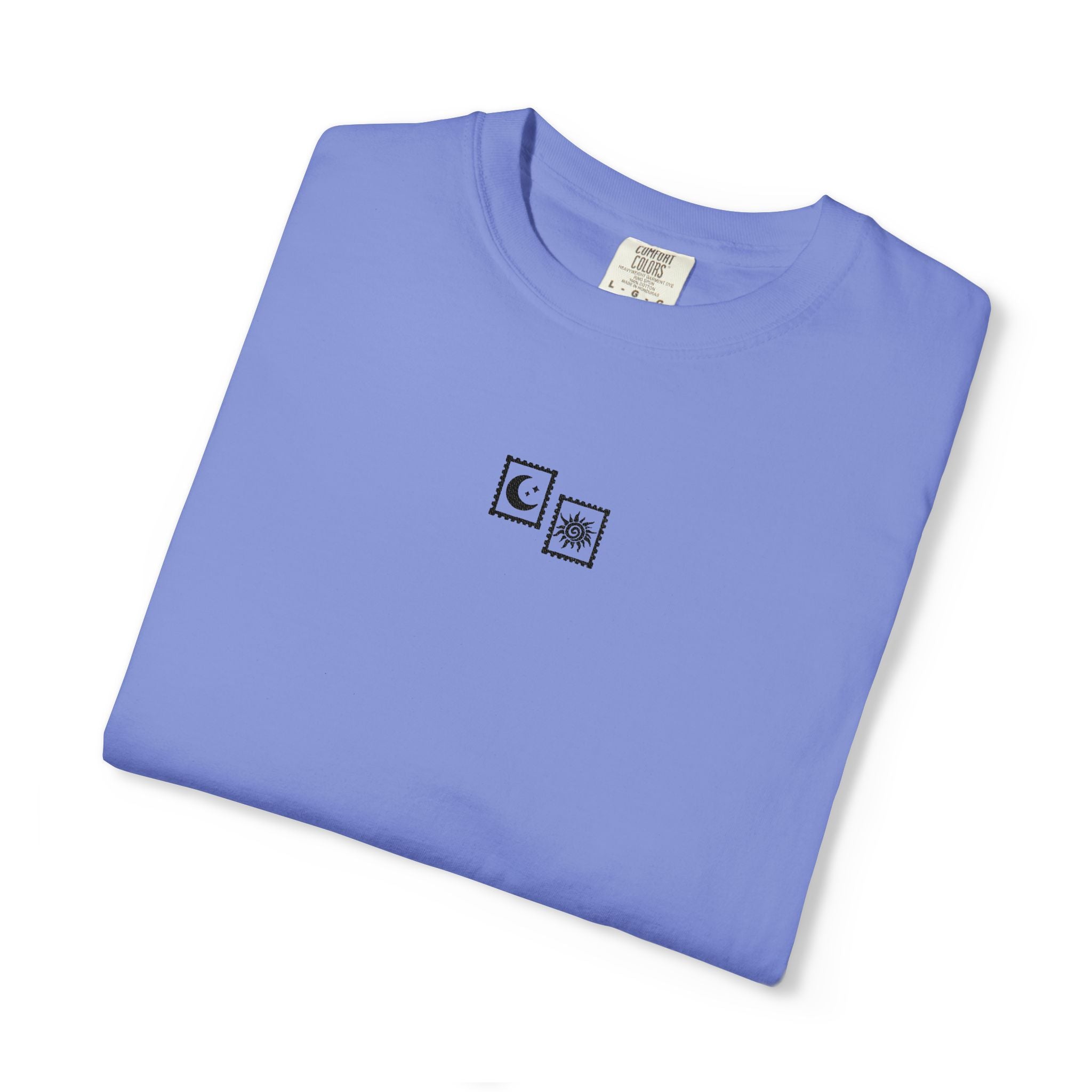 Sun & Moon Embroidered Graphic Tee