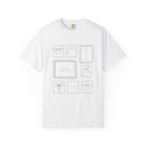 Bow Stamp Graphic T-Shirt