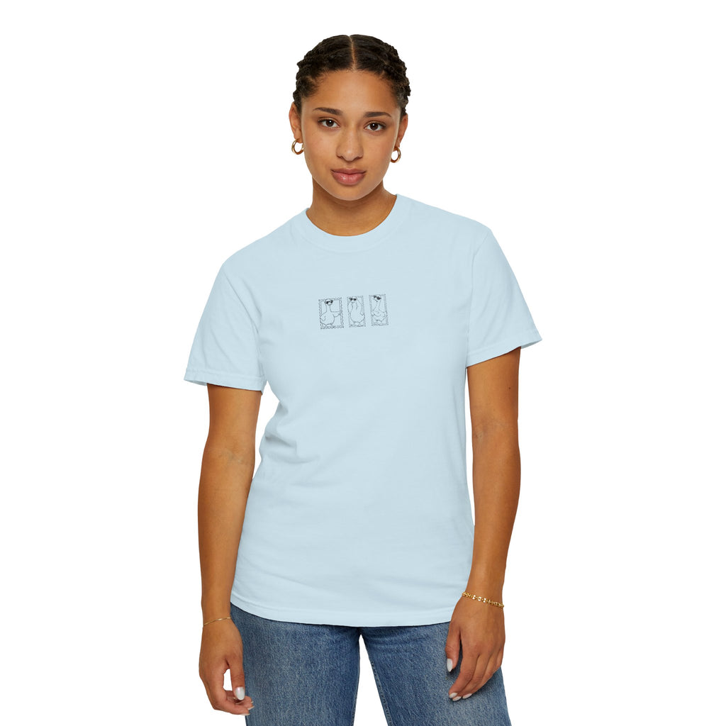 Silly Goose Stamp Graphic T-Shirt