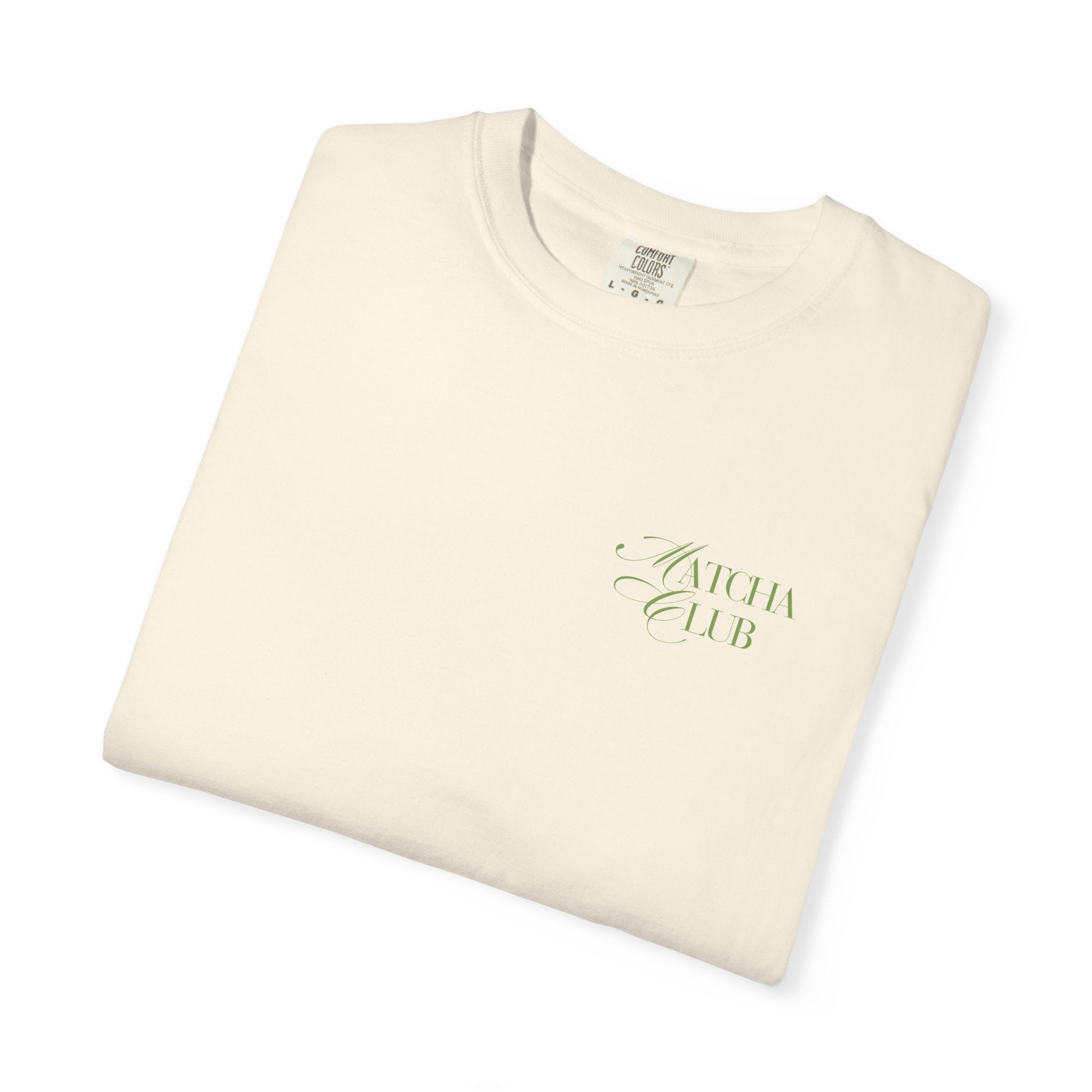 Vintage Green Matcha Tea Graphic
