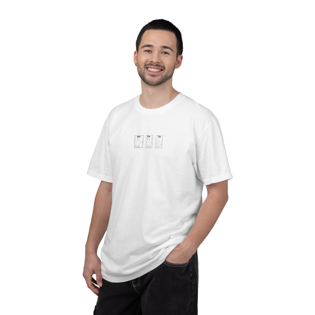 Silly Goose Stamp Graphic T-Shirt