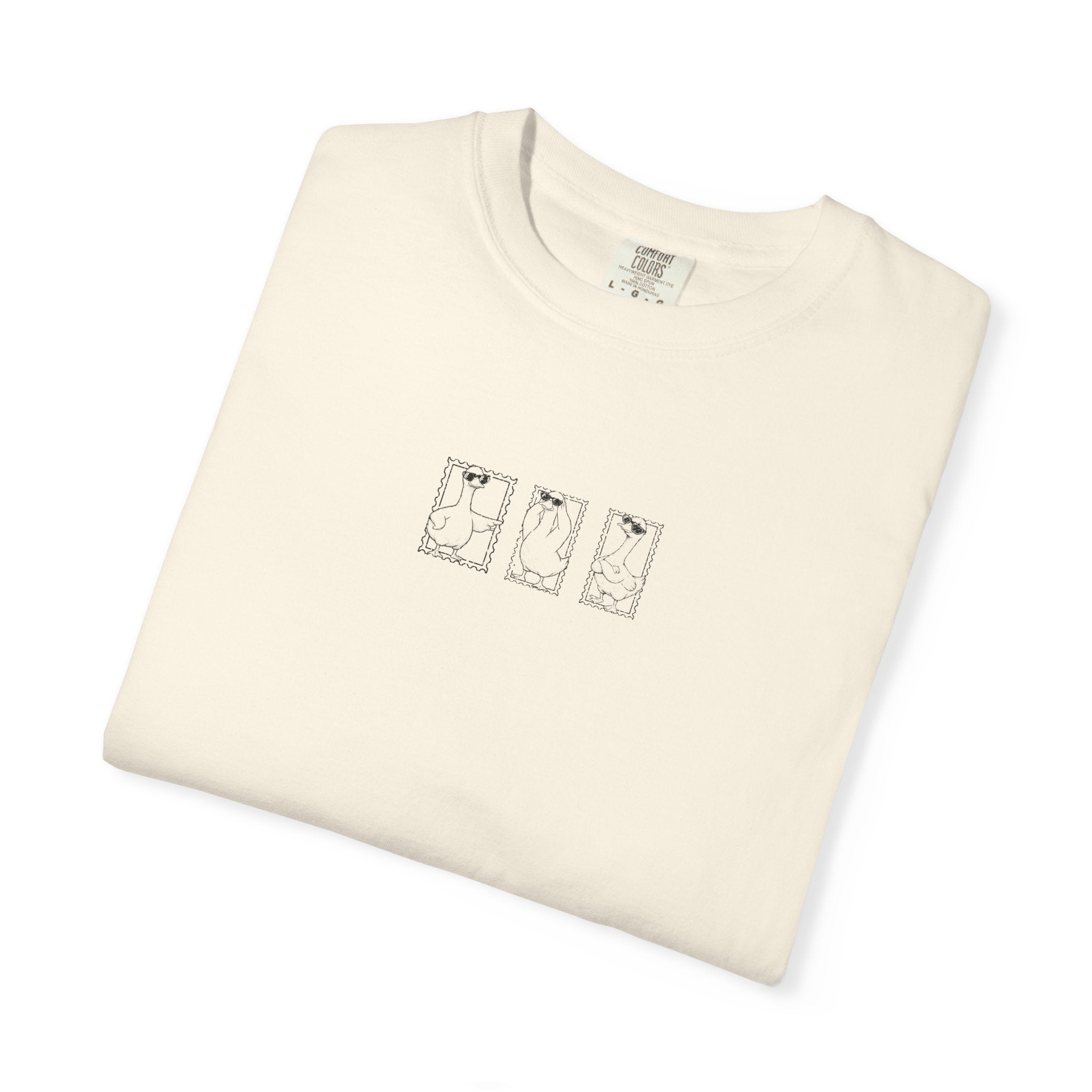 Silly Goose Stamp Graphic T-Shirt