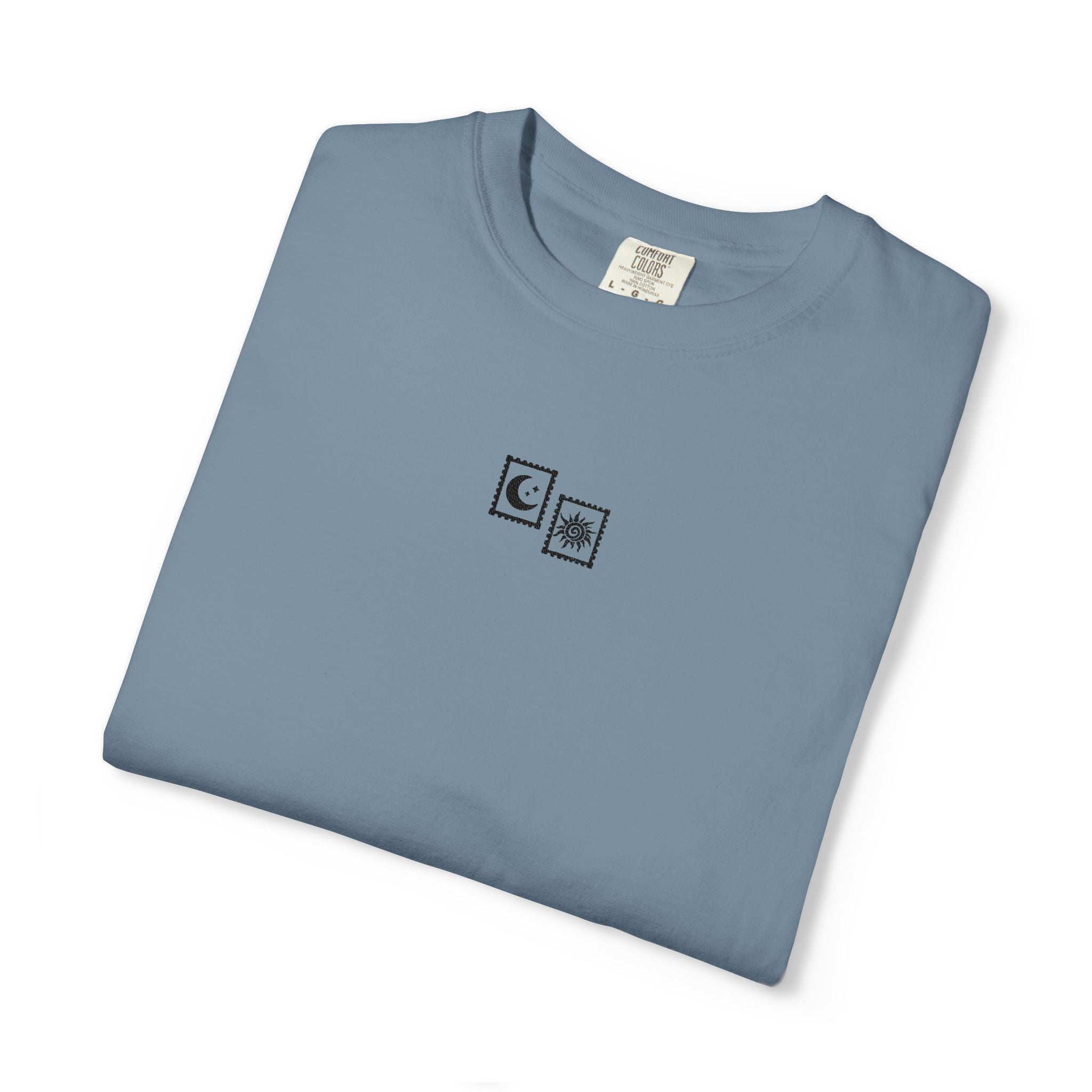 Sun & Moon Embroidered Graphic Tee