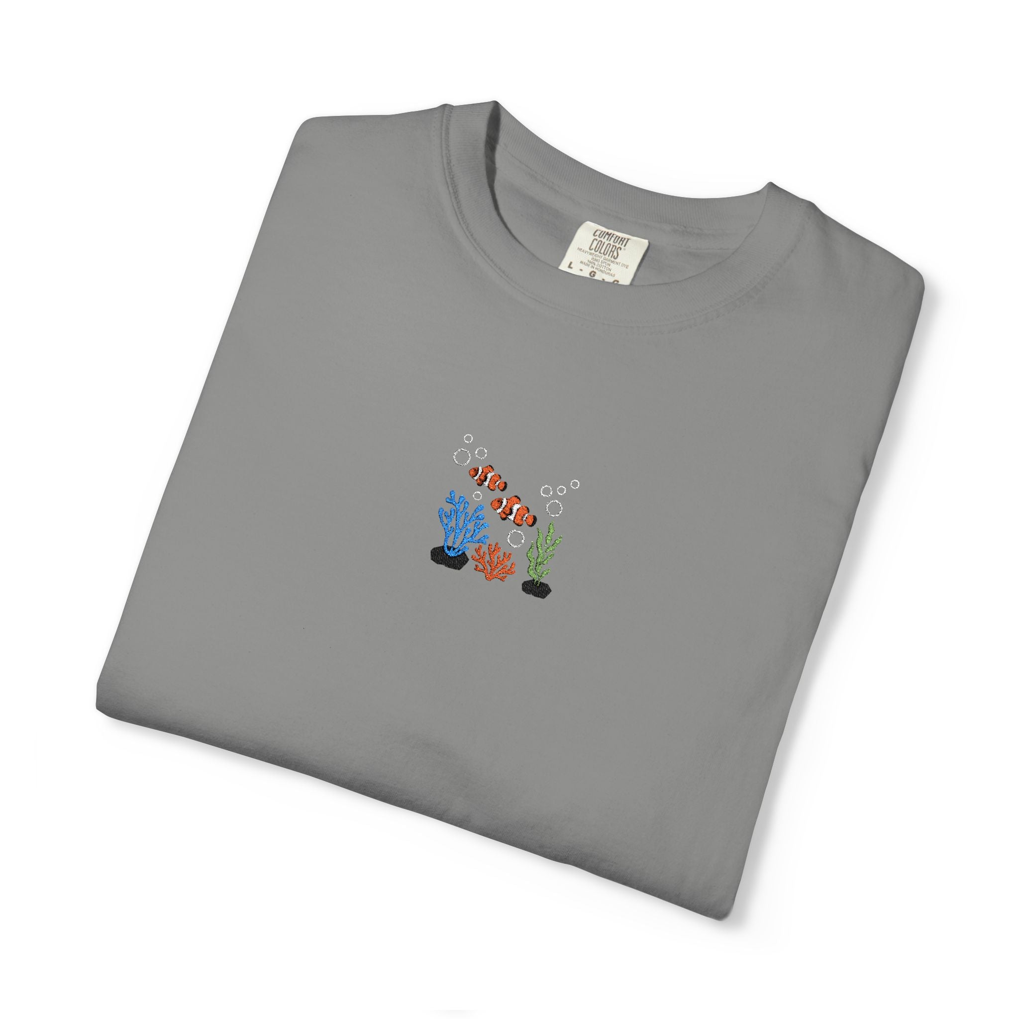 Coral Reef Embroidered Tee