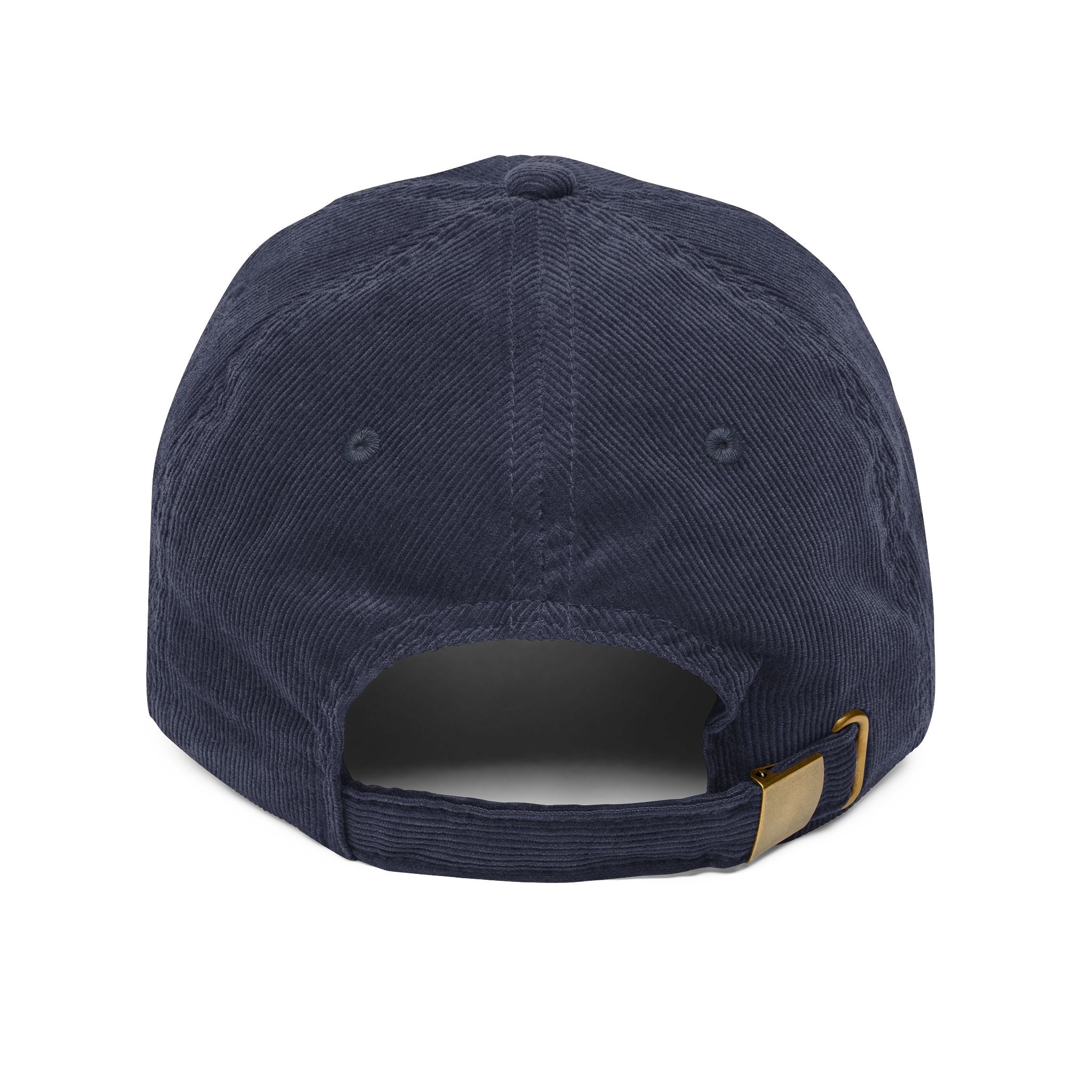 Good Morning Embroidered Vintage Corduroy Cap