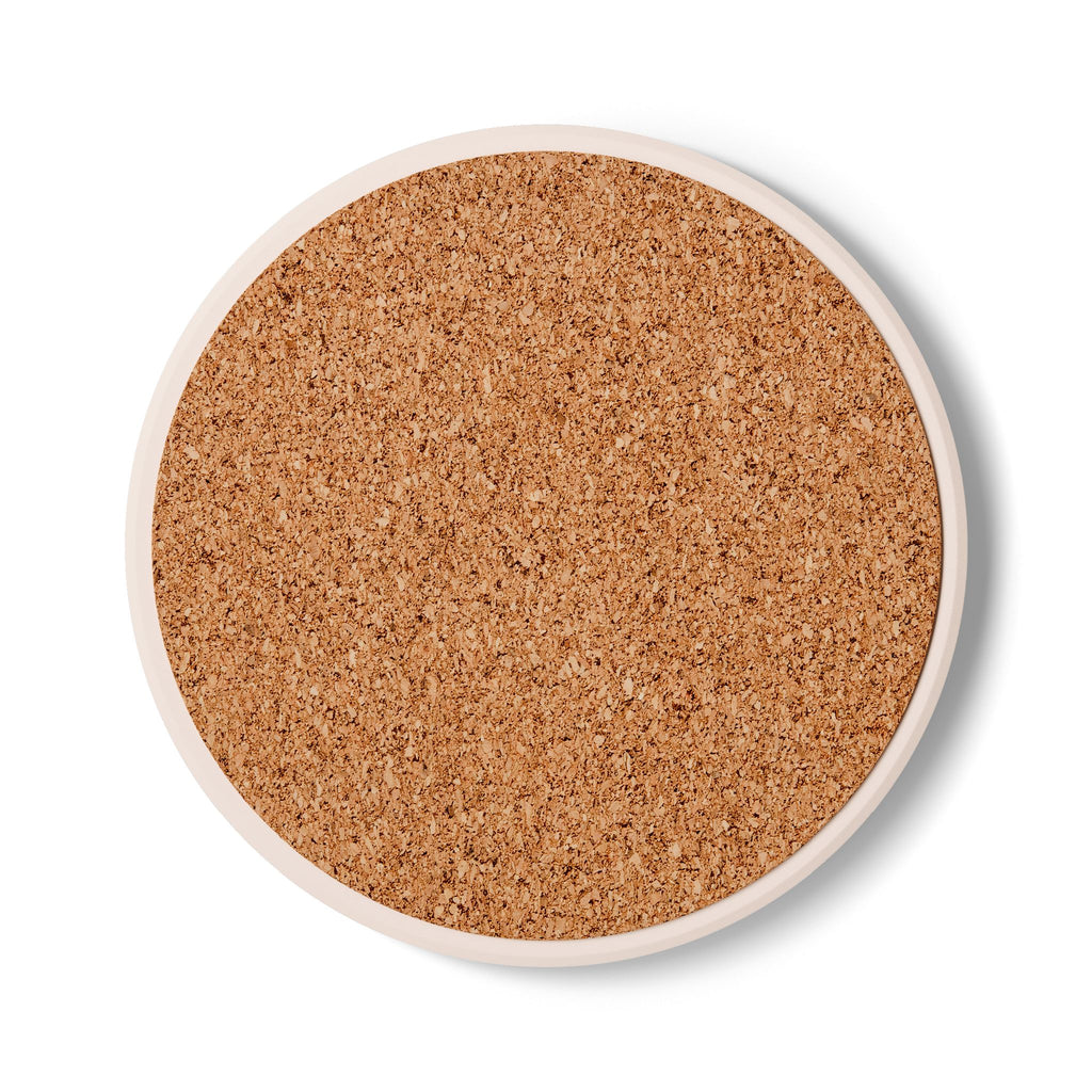 Coffee Conversation Ceramic Coaster