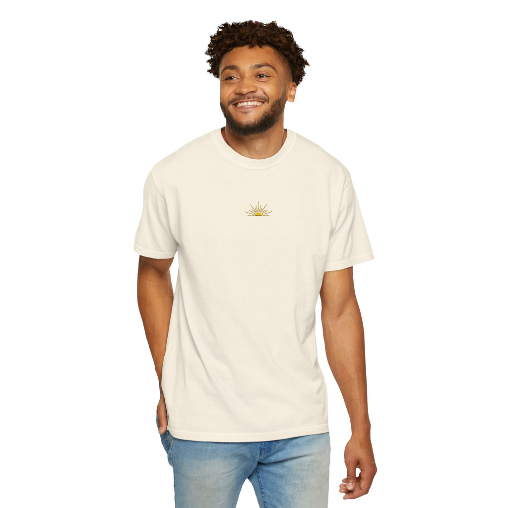 Sunrise Embroidered Tee