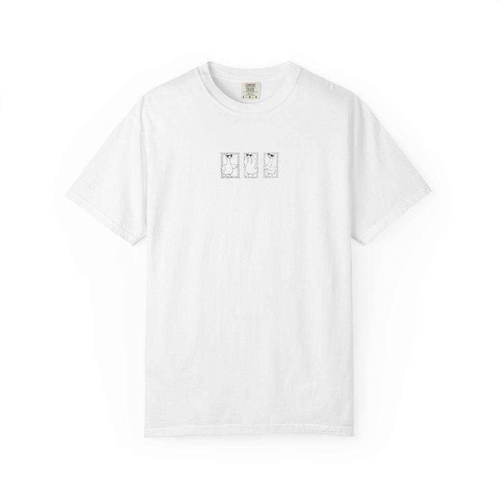 Silly Goose Stamp Graphic T-Shirt