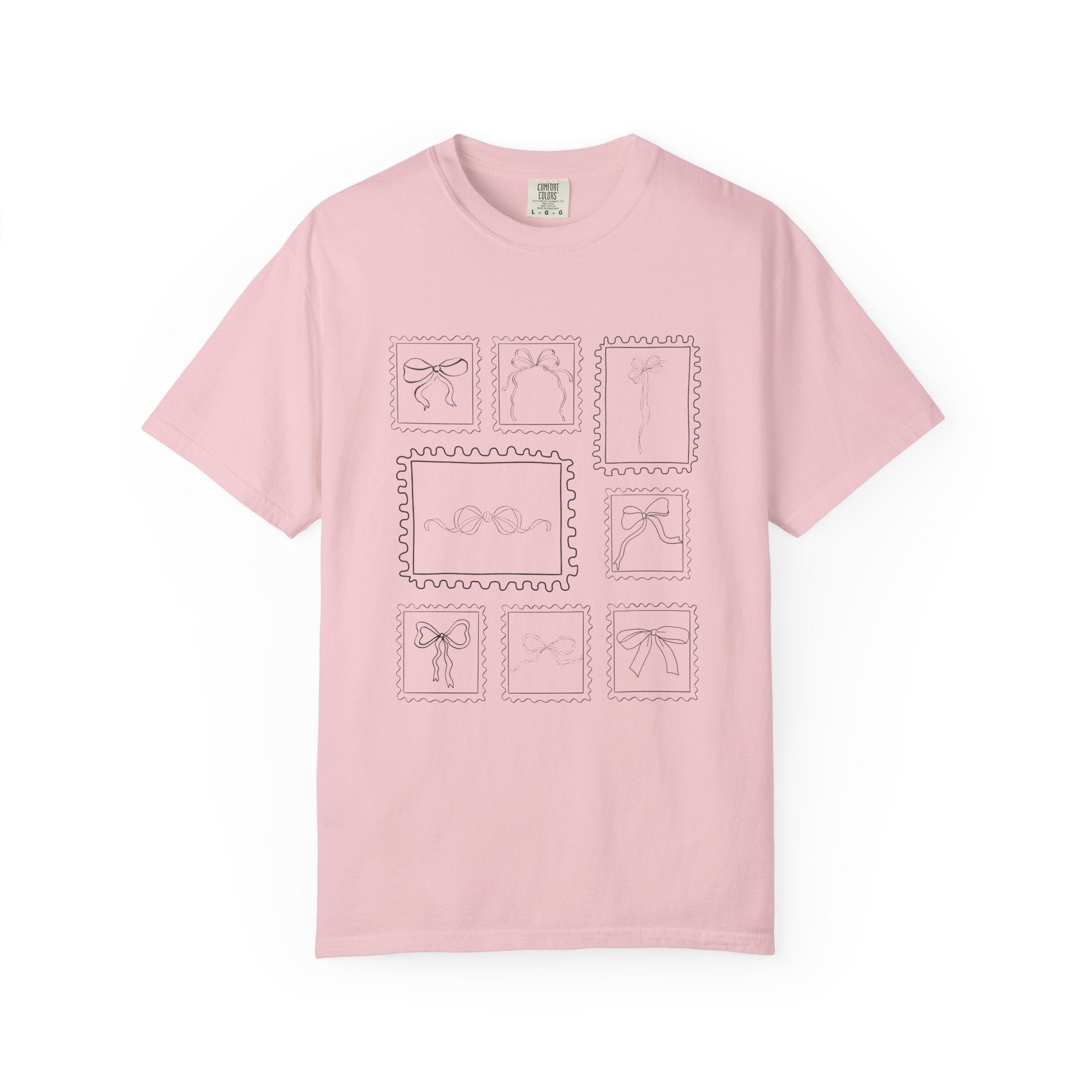 Bow Stamp Graphic T-Shirt