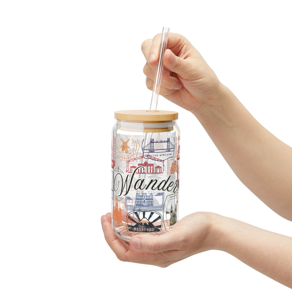 Wander Iced Coffee Glass