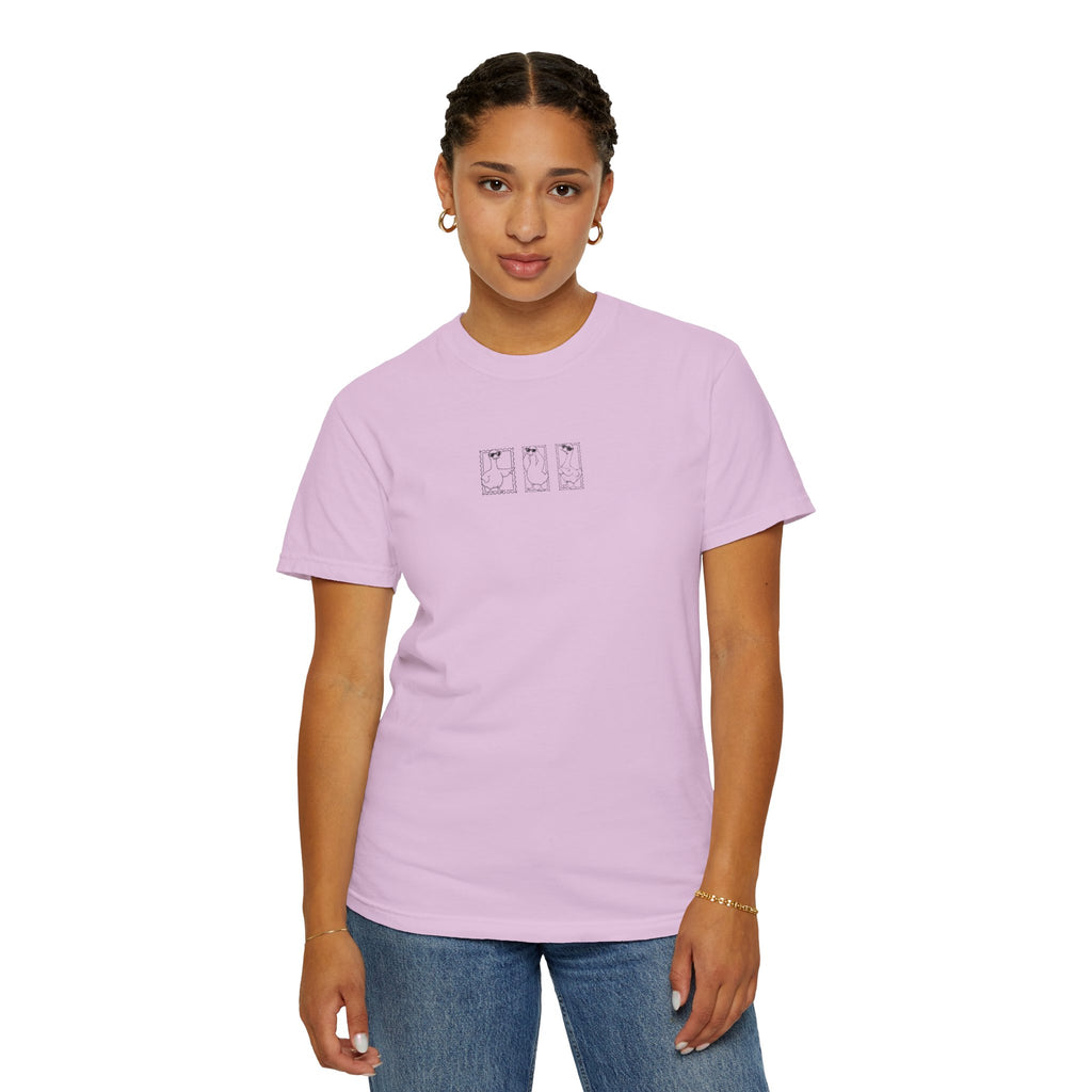Silly Goose Stamp Graphic T-Shirt