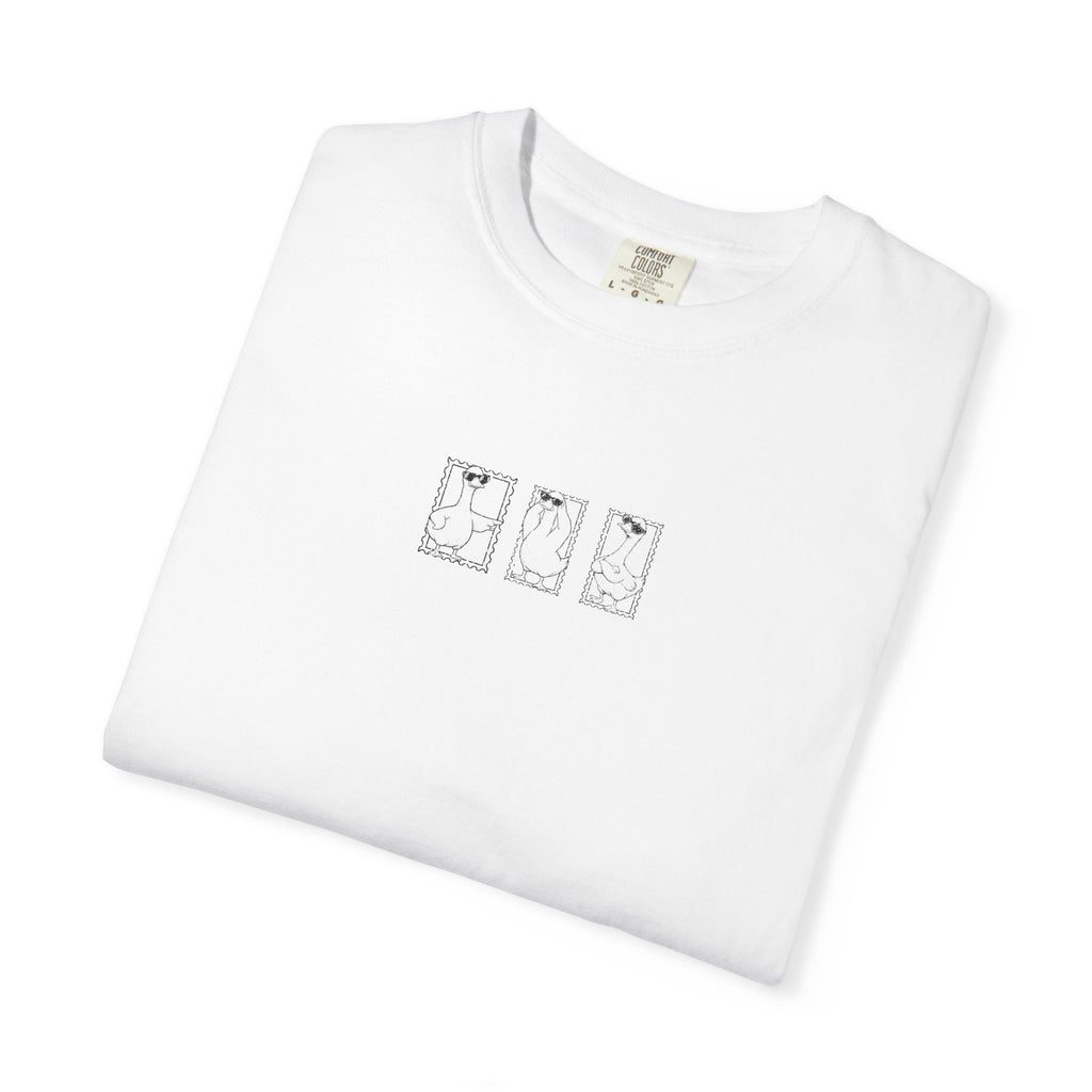 Silly Goose Stamp Graphic T-Shirt