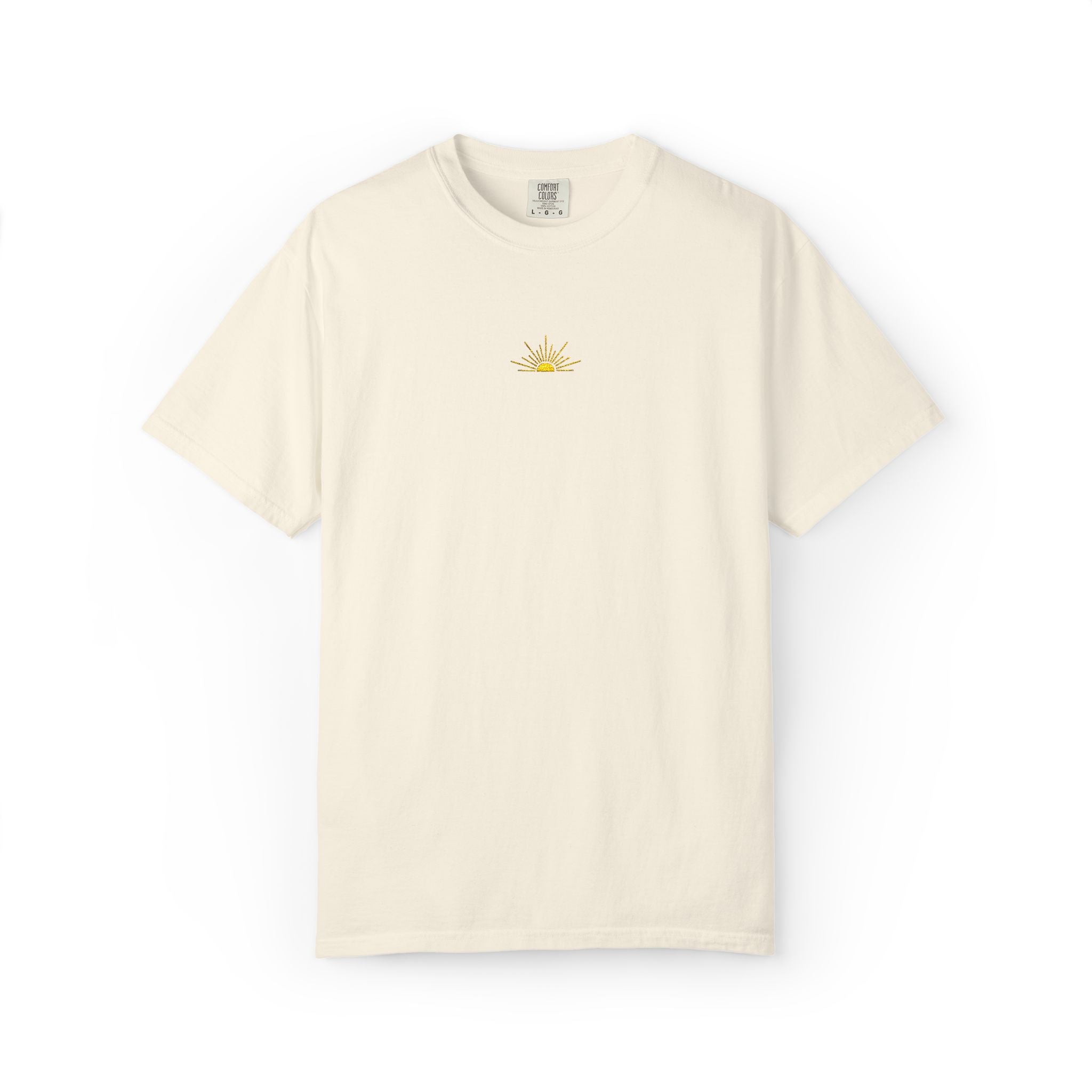 Sunrise Embroidered Tee
