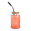 Engraved Yee Claw Iced Coffee Glass