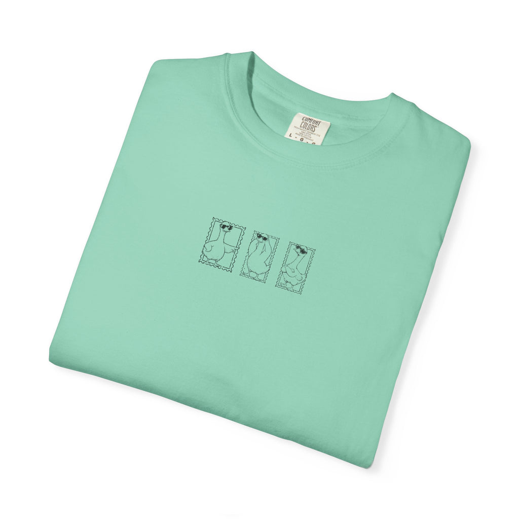 Silly Goose Stamp Graphic T-Shirt