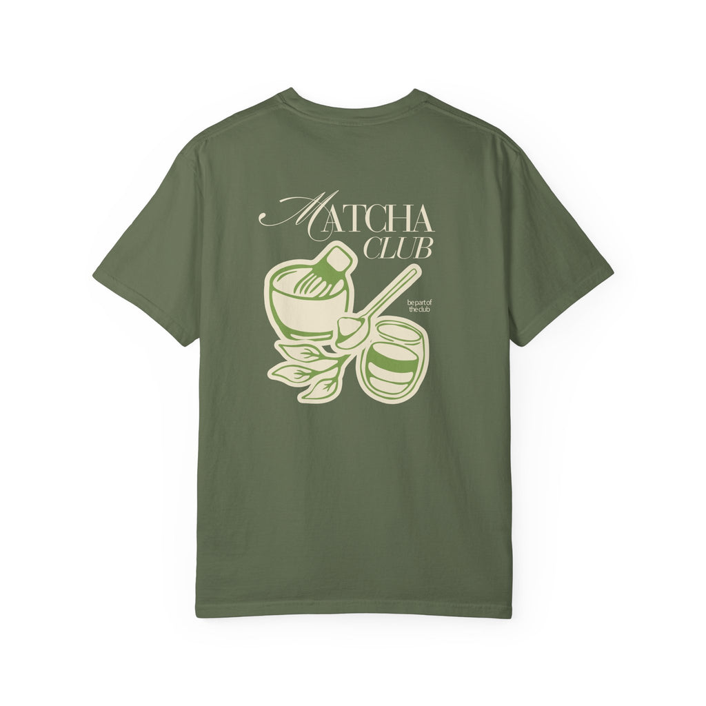 Vintage Green Matcha Tea Graphic
