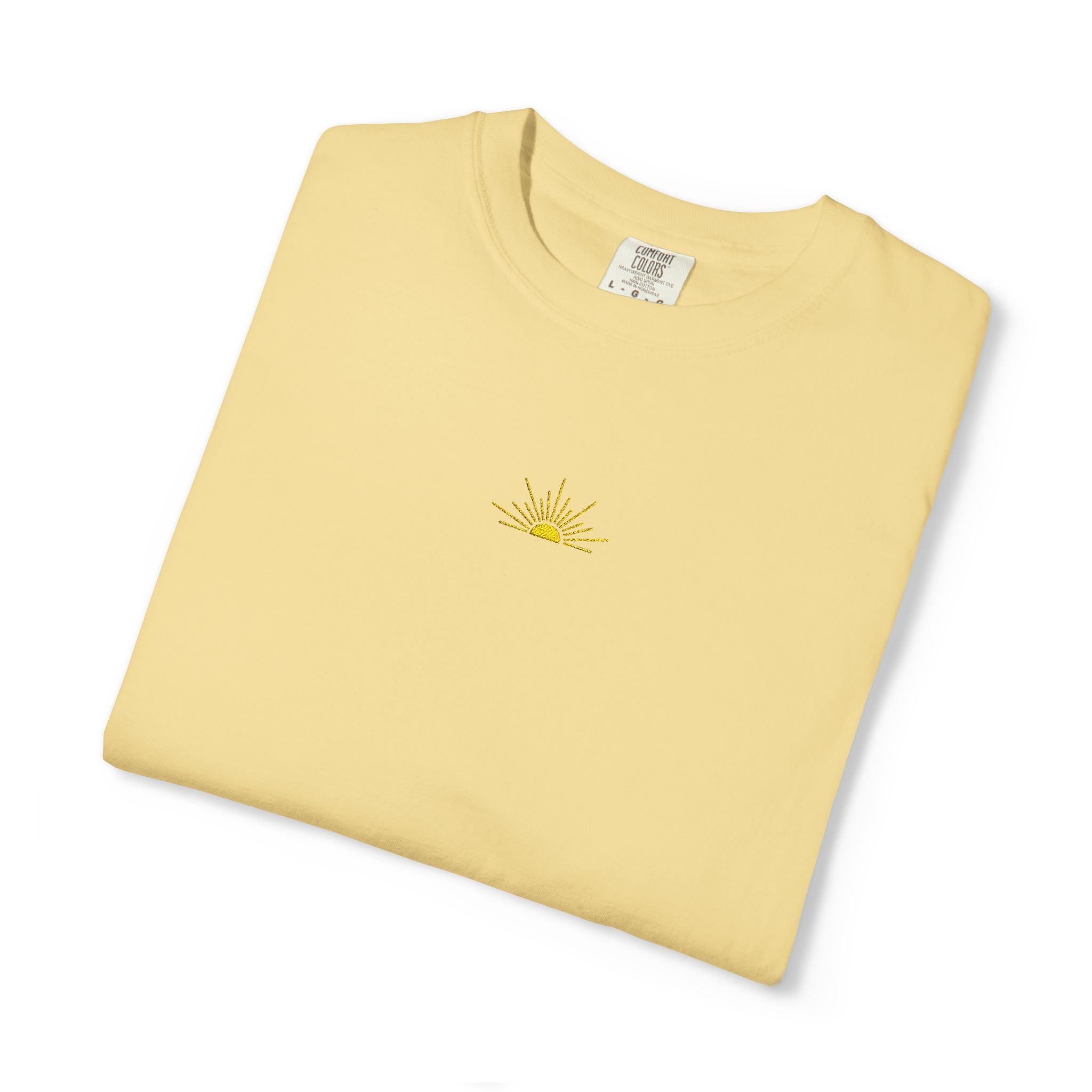 Sunrise Embroidered Tee
