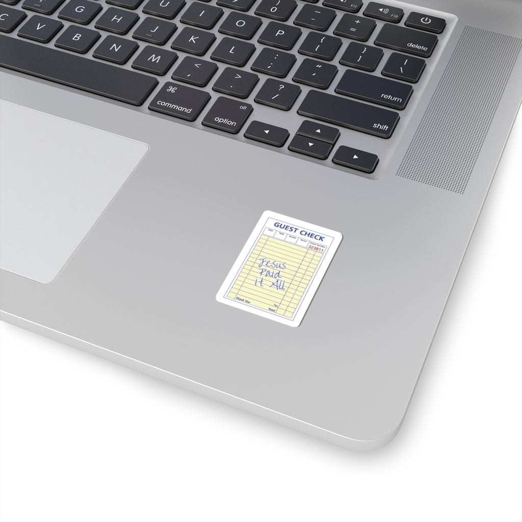 Jesus Paid it All Sticker
