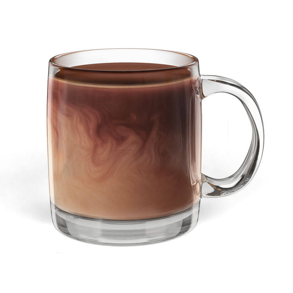 Glass Coffee Mug, 12.25oz (Engraving)