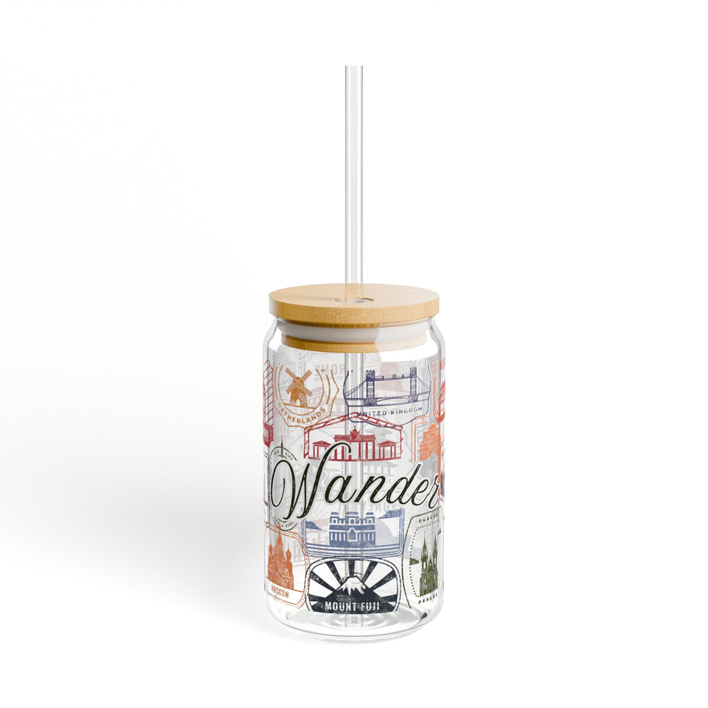 Wander Iced Coffee Glass