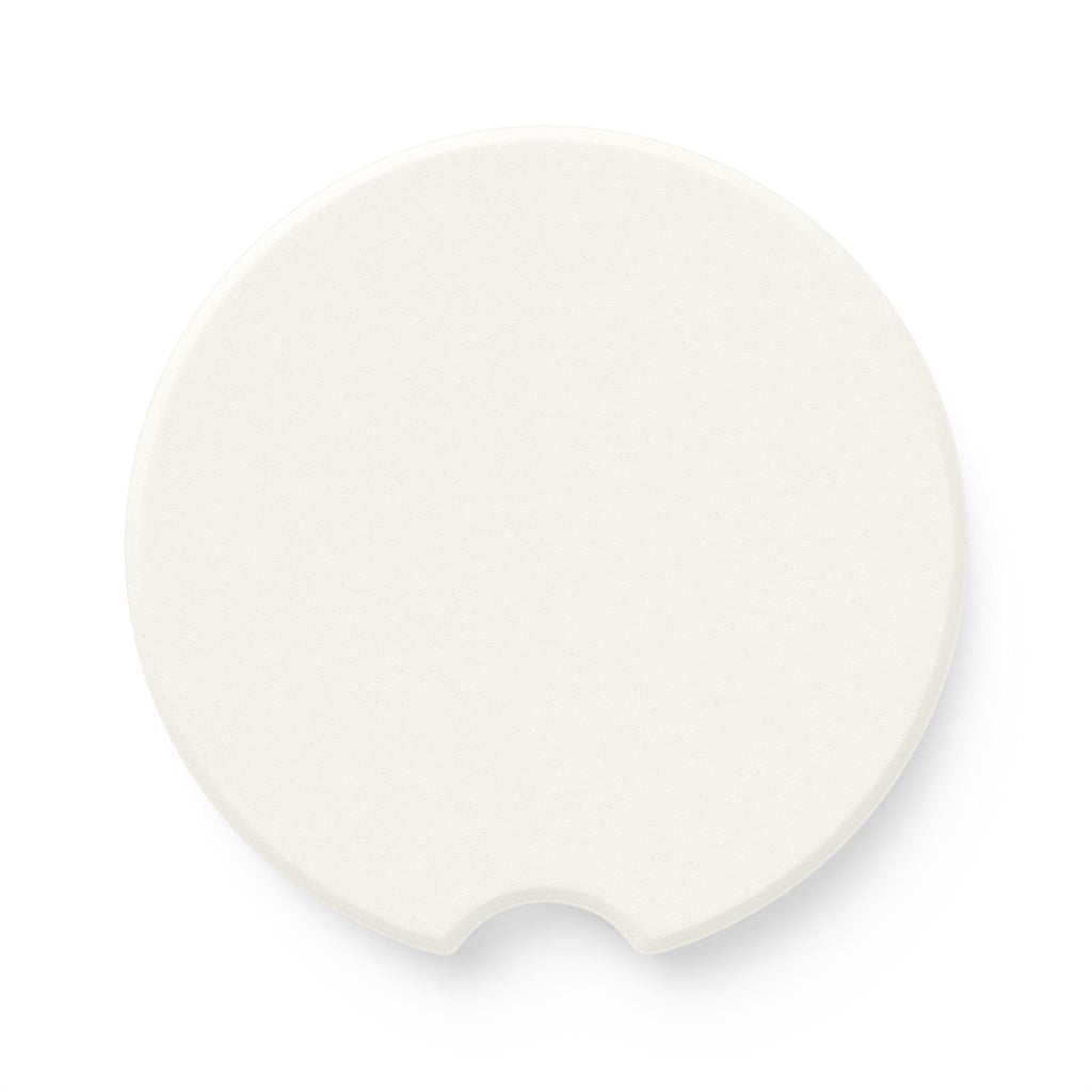 I Love You Soapstone Car Coaster