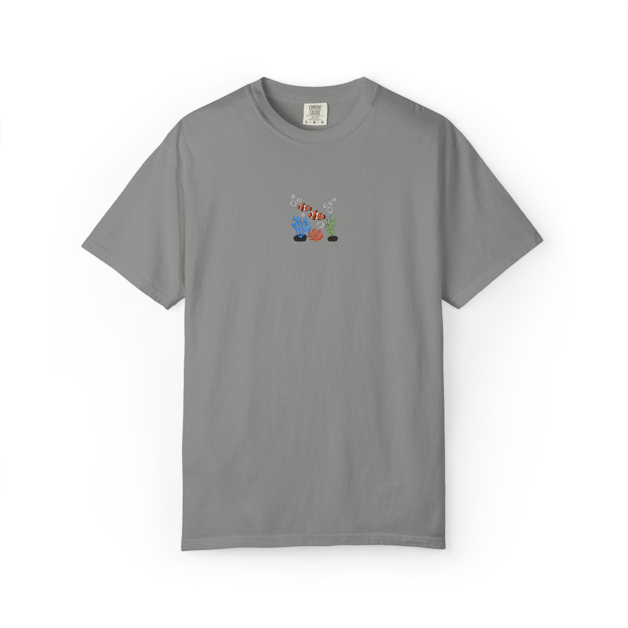 Coral Reef Embroidered Tee