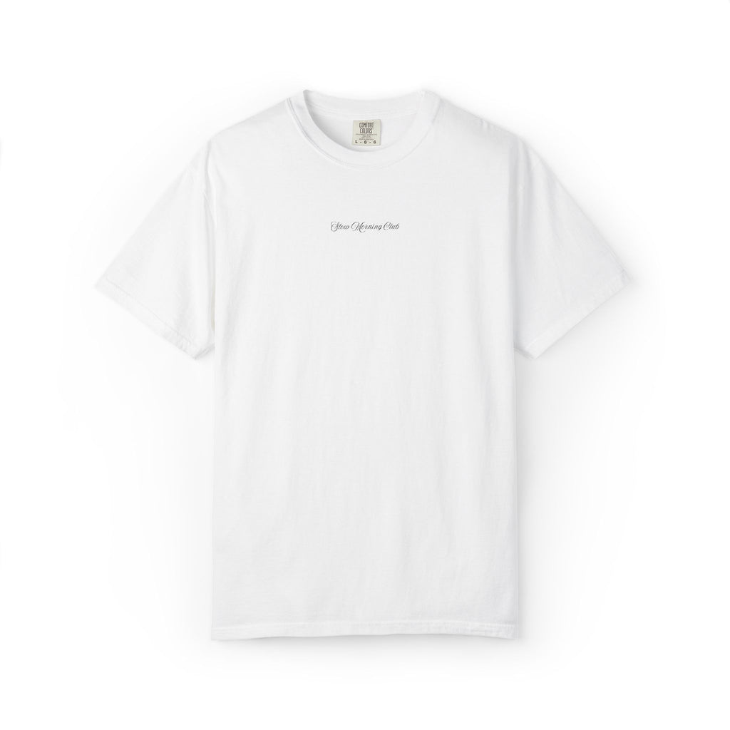 Slow Morning Club Embroidered Tee