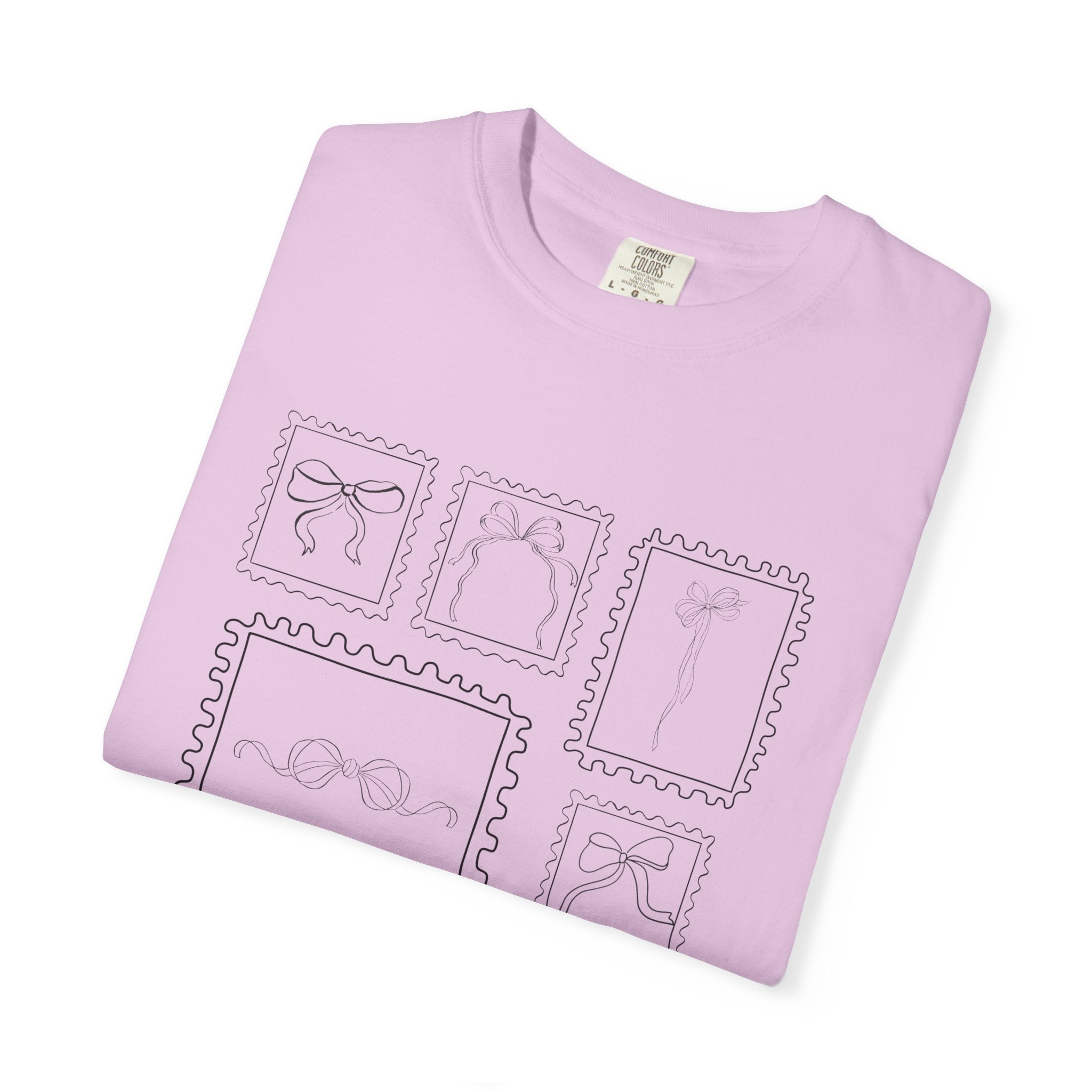 Bow Stamp Graphic T-Shirt