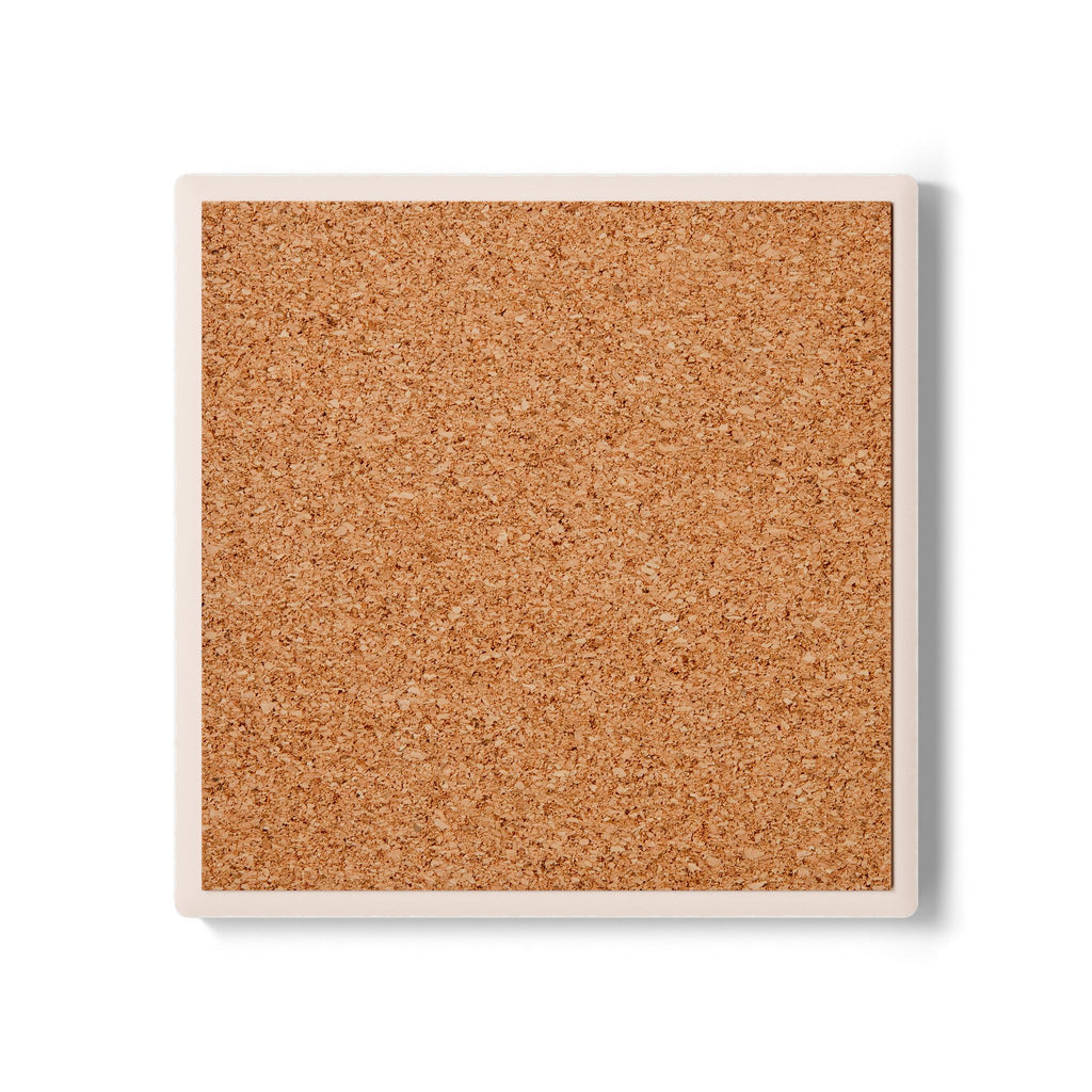 Coffee Conversation Ceramic Coaster