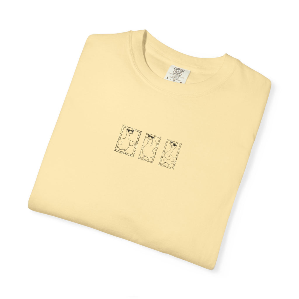 Silly Goose Stamp Graphic T-Shirt