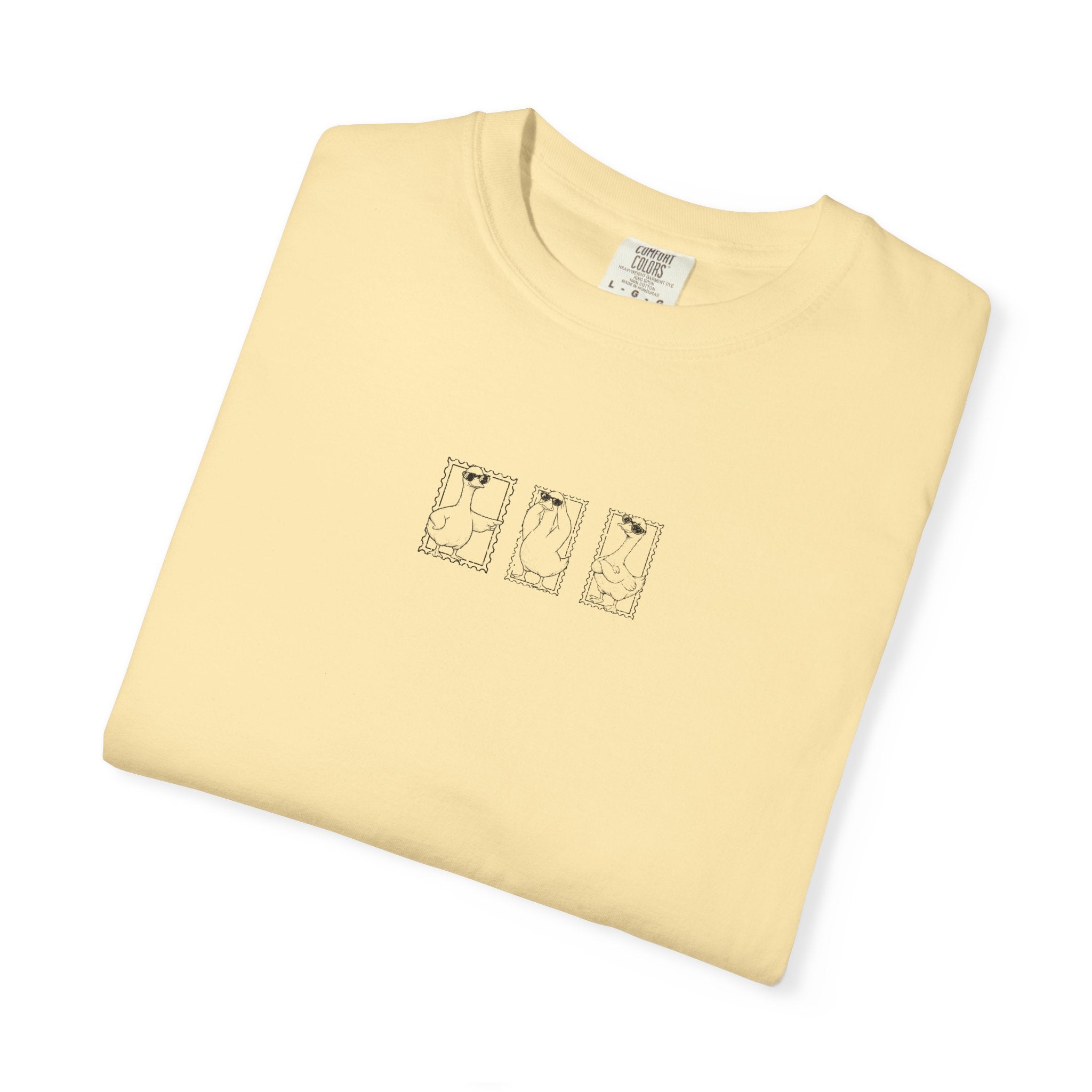 Silly Goose Stamp Graphic T-Shirt