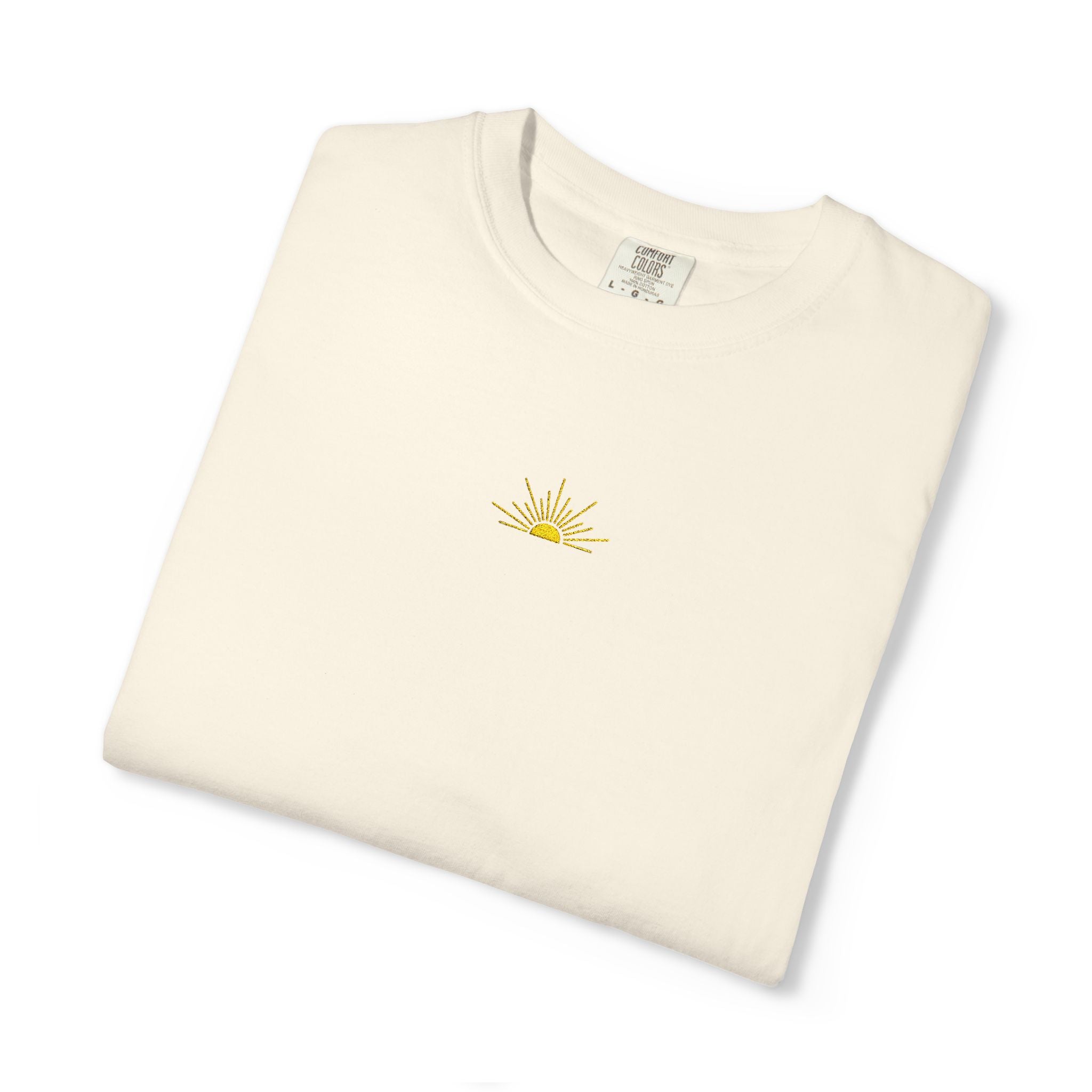 Sunrise Embroidered Tee