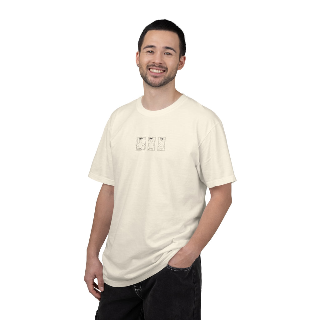 Silly Goose Stamp Graphic T-Shirt