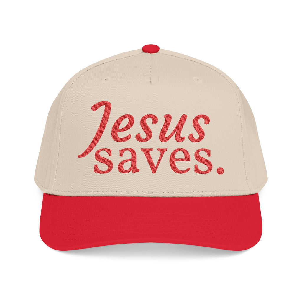 Jesus Saves Embroidered Hat