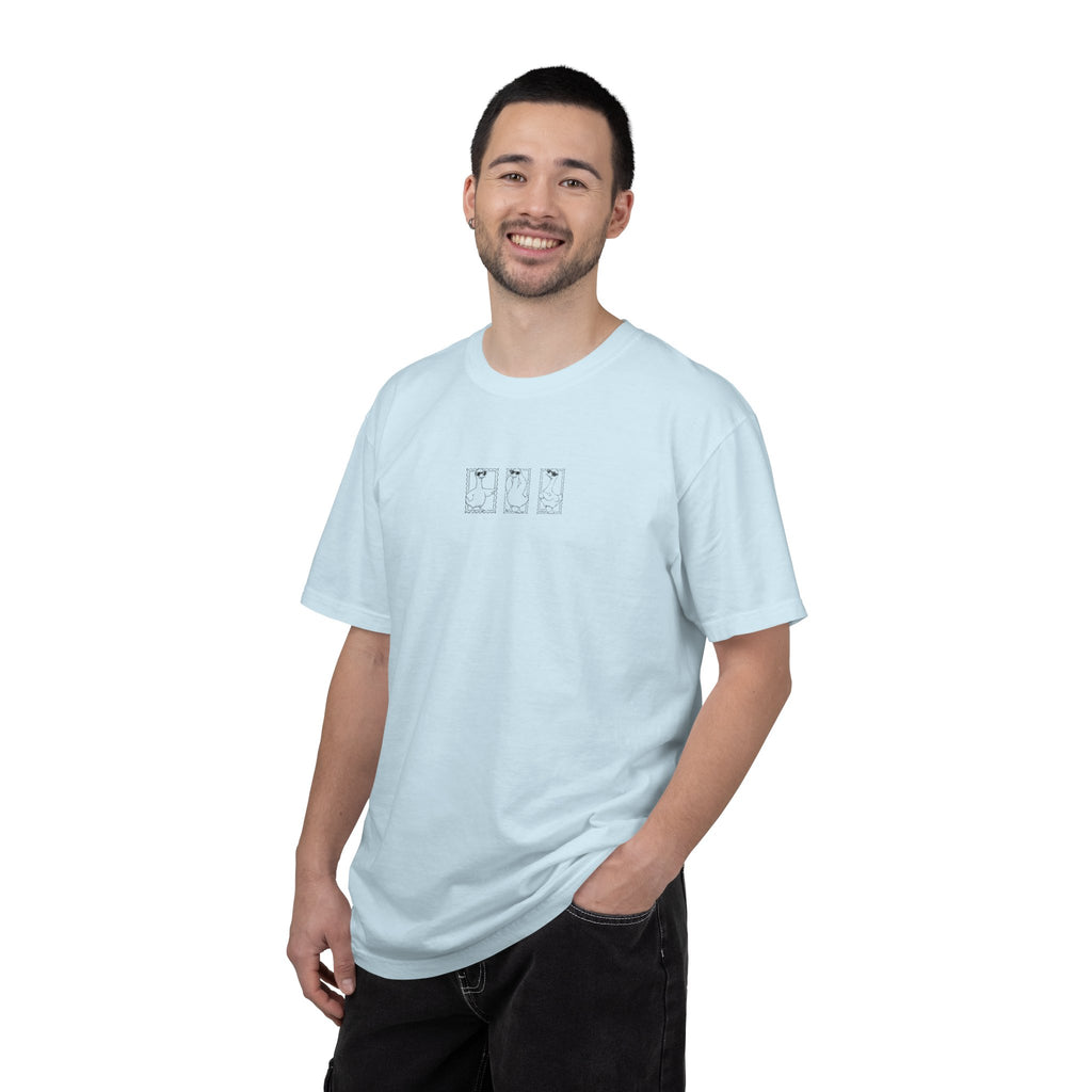Silly Goose Stamp Graphic T-Shirt