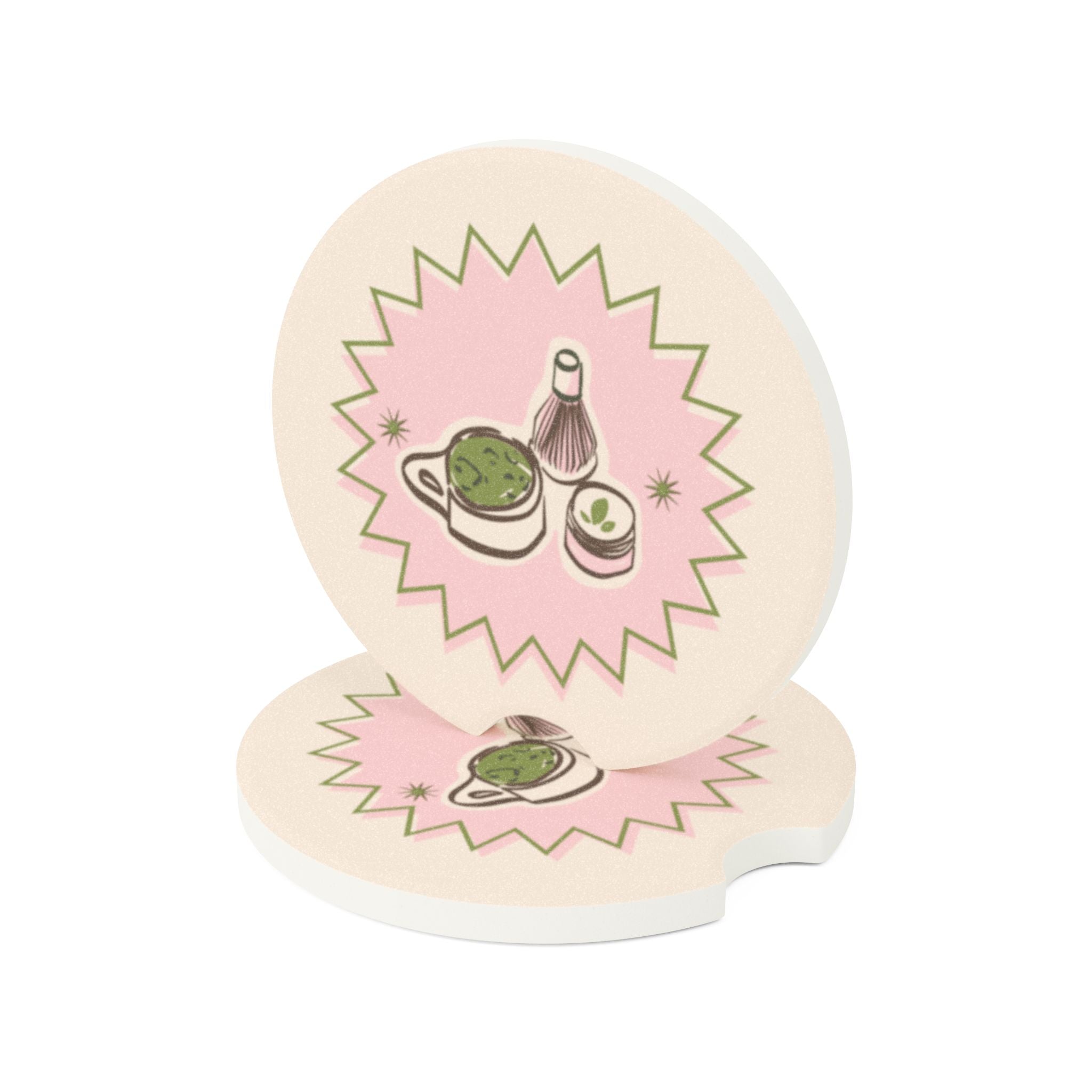 Match Trio Car Coaster Set