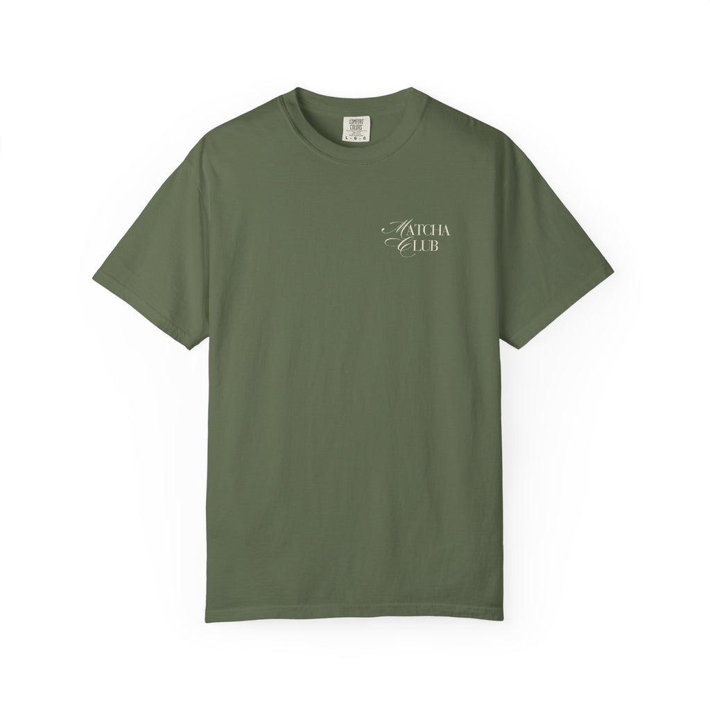 Vintage Green Matcha Tea Graphic