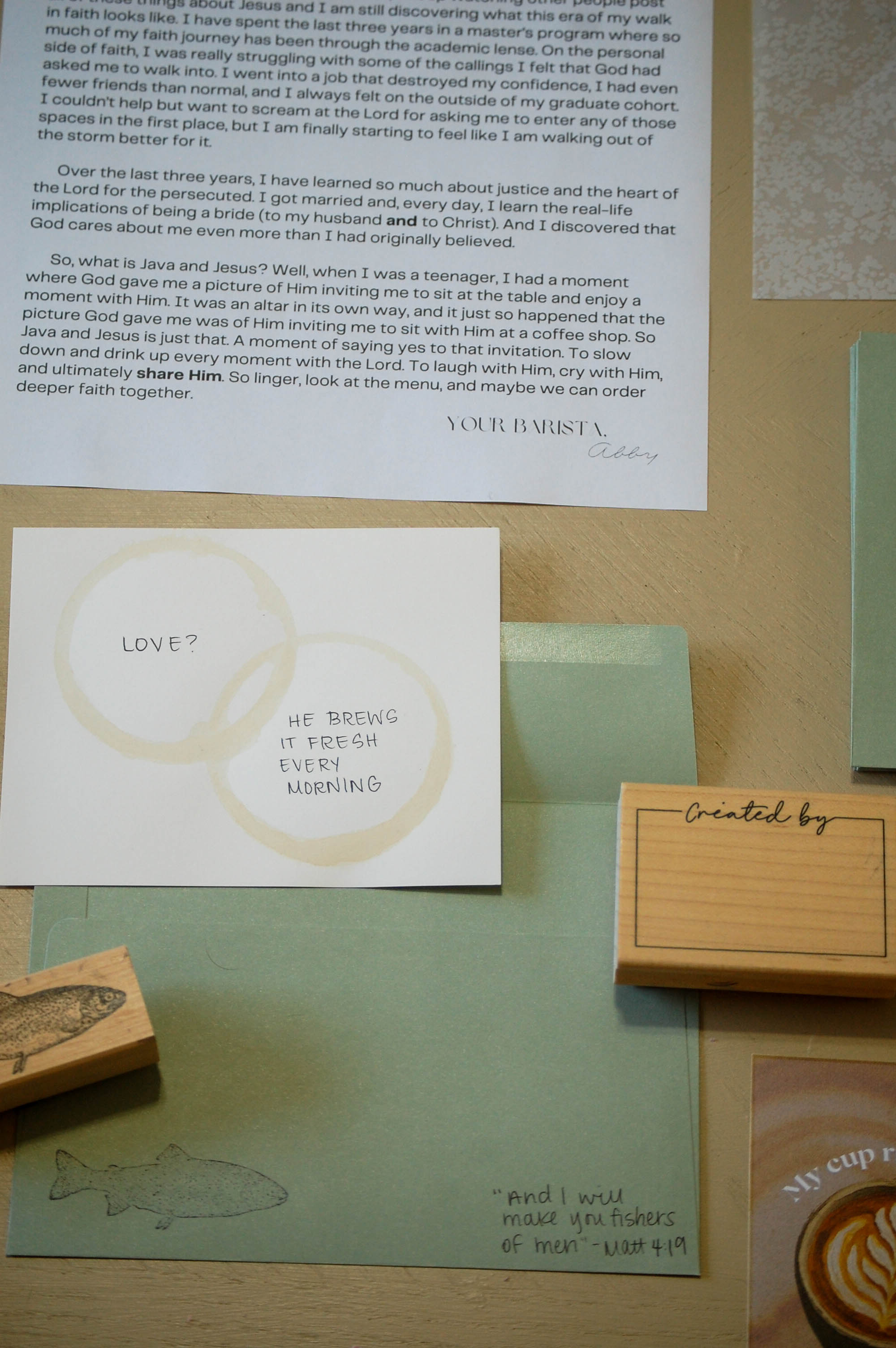 Java & Jesus Monthly Mail Club